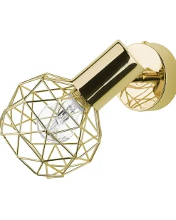 Beliani Seinavalaisin Metalli Kulta 2 Kpl Chenab Outlet