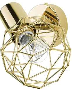 Beliani Seinavalaisin Metalli Kulta 2 Kpl Chenab Outlet