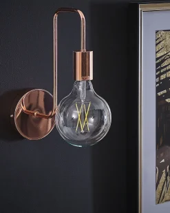 Beliani Seinavalaisin Metalli Kupari Savena Cheap