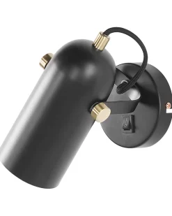 Beliani Seinavalaisin Metalli Musta Tyria Outlet