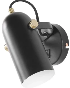 Beliani Seinavalaisin Metalli Musta Tyria Outlet