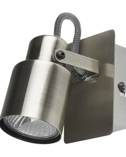 Beliani Seinavalaisin Rauta Hopea 2 Kpl Bonte Clearance