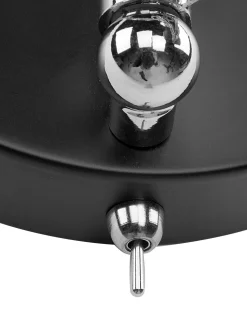 Beliani Seinavalaisin Teras Musta 2 Kpl Harrington Store