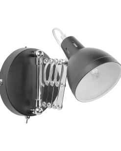 Beliani Seinavalaisin Teras Musta Harrington Clearance