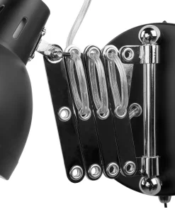 Beliani Seinavalaisin Teras Musta Harrington Clearance