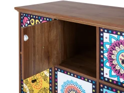 Beliani Senkki 6 Kaappia 3 Laatikkoa Monivarinen Kuma Outlet