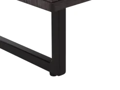 Beliani Senkki 2 Laatikkoa 3 Ovea Tumma Puu Maine Best Sale