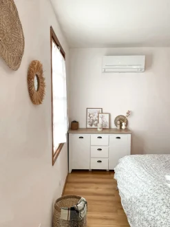 Beliani Senkki 3 Laatikkoa 2 Ovea Valkoinen Stamford New