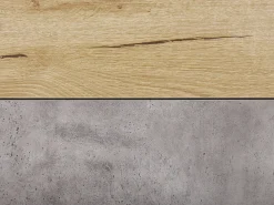 Beliani Senkki 3 Laatikkoa Kaappi Vaaleanharmaa/Vaalea Puu Arietta Discount