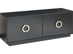 Beliani Senkki 4 Ovea 4 Hyllya Musta Oxnard Fashion