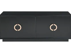 Beliani Senkki 4 Ovea 4 Hyllya Musta Oxnard Fashion