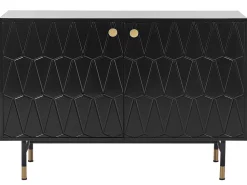 Beliani Senkki 2 Ovea 4 Hyllya Musta Adante Cheap