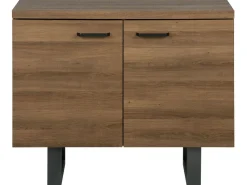 Beliani Senkki 2 Ovea 4 Hyllya Tumma Puu Timber Best Sale