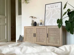 Beliani Senkki 3 Ovea 4 Hyllya Vaalea Puu Pasco Cheap