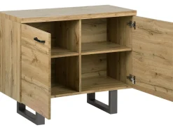 Beliani Senkki 2 Ovea 4 Hyllya Vaalea Puu Timber Discount