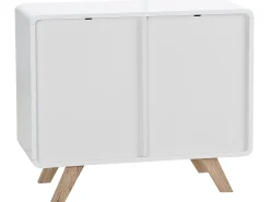 Beliani Senkki 2 Ovea 4 Hyllya Valkoinen/Vaalea Puu Milo Outlet