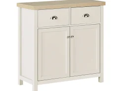 Beliani Senkki 2 Ovea 2 Laatikkoa Kermanvalkoinen/Vaalea Puu Clio Hot