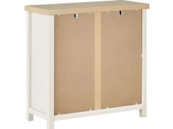 Beliani Senkki 2 Ovea 2 Laatikkoa Kermanvalkoinen/Vaalea Puu Clio Hot