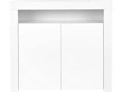 Beliani Senkki 2 Ovea Led-Valo Valkoinen Covina Clearance