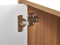 Beliani Senkki 3 Ovea Vaalea Puu/Valkoinen Nueva Cheap