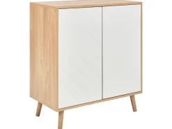 Beliani Senkki 2 Ovea Vaalea Puu/Valkoinen Bristow Online