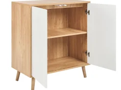 Beliani Senkki 2 Ovea Vaalea Puu/Valkoinen Bristow Online