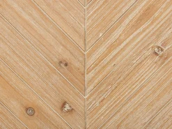 Beliani Senkki 2 Ovea Valkoinen/Vaalea Puu Alaska Sale