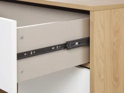 Beliani Senkki Laatikko 2 Ovea Vaalea Puu/Valkoinen Itaca Discount