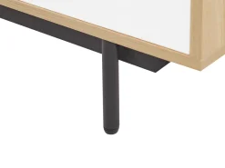 Beliani Senkki Laatikko 2 Ovea Vaalea Puu/Valkoinen Itaca Discount