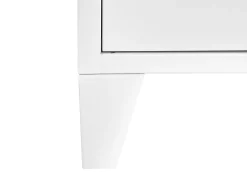 Beliani Senkki Teras 3 Ovea 2 Hyllya Valkoinen Cardiff Hot