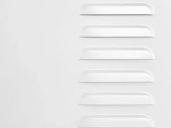 Beliani Senkki Teras 3 Ovea 2 Hyllya Valkoinen Cardiff Hot