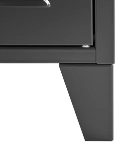 Beliani Senkki Teras 3 Ovea 2 Hyllya Musta Cardiff New