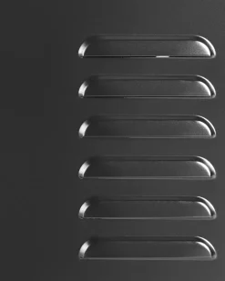 Beliani Senkki Teras 3 Ovea 2 Hyllya Musta Cardiff New