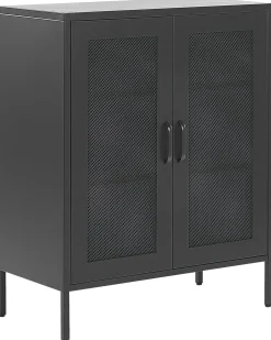 Beliani Senkki Teras 2 Ovea 3 Hyllya Musta Wakatipu Cheap