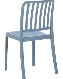 Beliani Sininen Puutarhatuoli 4 Kpl Sersale New