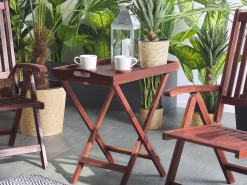 Beliani Sivupoyta Akaasia Tumma Puu Toscana Hot