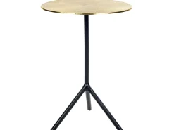 Beliani Sivupoyta Alumiini Kulta/Musta Eravur Sale