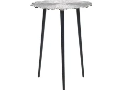 Beliani Sivupoyta Hopea/Musta Puhoi Best Sale