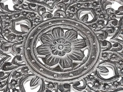 Beliani Sivupoyta Mangopuu Harmaa Napara Cheap