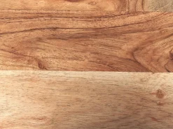 Beliani Sivupoyta Mangopuu/Rauta Vaalea Puu/Hopea Jabiru Flash Sale