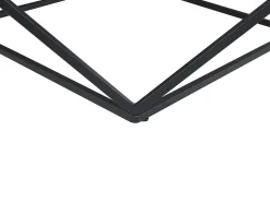 Beliani Sivupoyta Marmorikuvio Beige/Musta Malibu Cheap