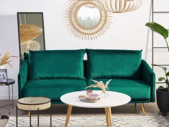 Beliani Sivupoyta Metalli Musta/Luonnonvari Vienna Sale