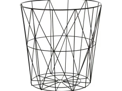 Beliani Sivupoyta Metalli Säilytystila Musta Lanark Shop