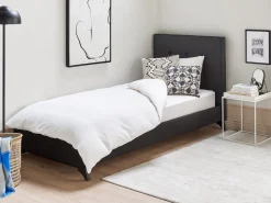 Beliani Sivupoyta Metalli Valkoinen Saxon Cheap