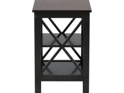 Beliani Sivupoyta Musta Foster Sale