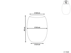 Beliani Sivupoyta Pieni Musta Uhana Cheap