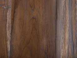 Beliani Sivupoyta Tiikki Tumma Puu/Musta Bondiss Best Sale