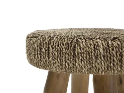 Beliani Sivupoyta Tiikki Vaaleanruskea Kelsey Discount