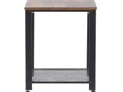 Beliani Sivupoyta Tumma Puu/Musta Aston Discount