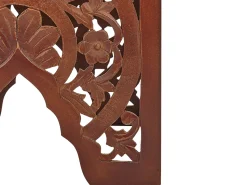 Beliani Sivupoytasetti Tumma Puu 2 Kpl Shukur Store